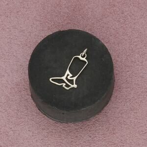 ⚡️reserved⚡️ sterling silver vintage western cowboy boot charm pendant